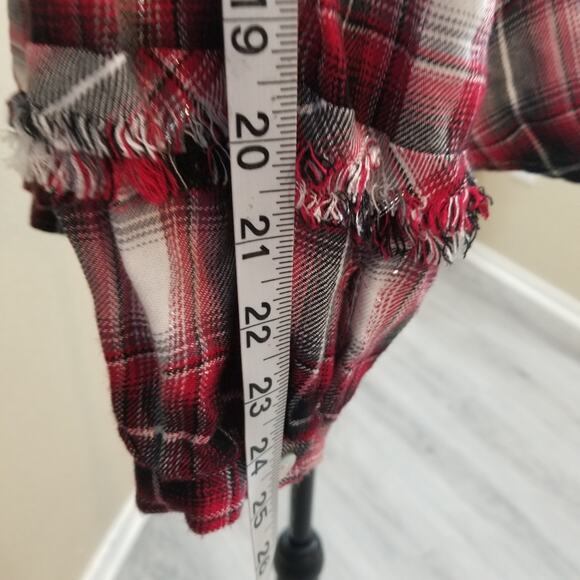 Jane and Delancey‎ plaid blouse sz medium - Picture 7 of 8